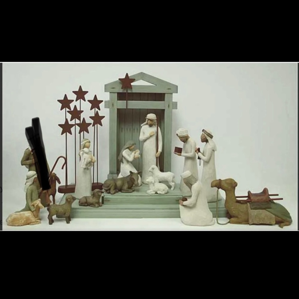 Willow Tree complete Nativity in boxes.